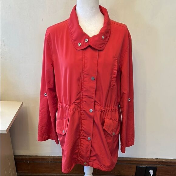 Sanctuary Women's Red adjustable Jacket Size M EUC - Picture 1 of 12